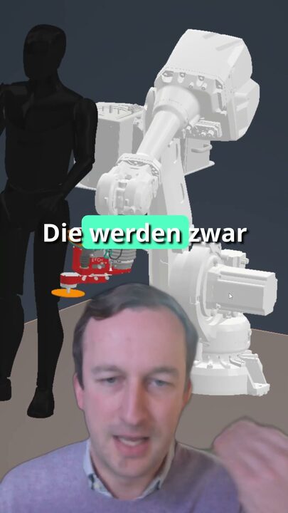 Cobot vs. Industrieroboter: automatisierte Oberflächenbearbeitung