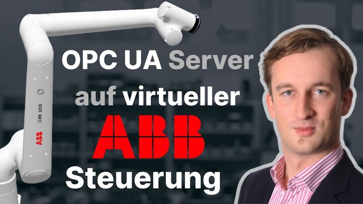 OPC UA Server auf virtueller Robot-Studio-Steuerung