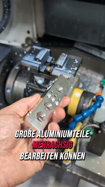 Unsere Fanuc Robodrill LiA hat vormittags Kapazität