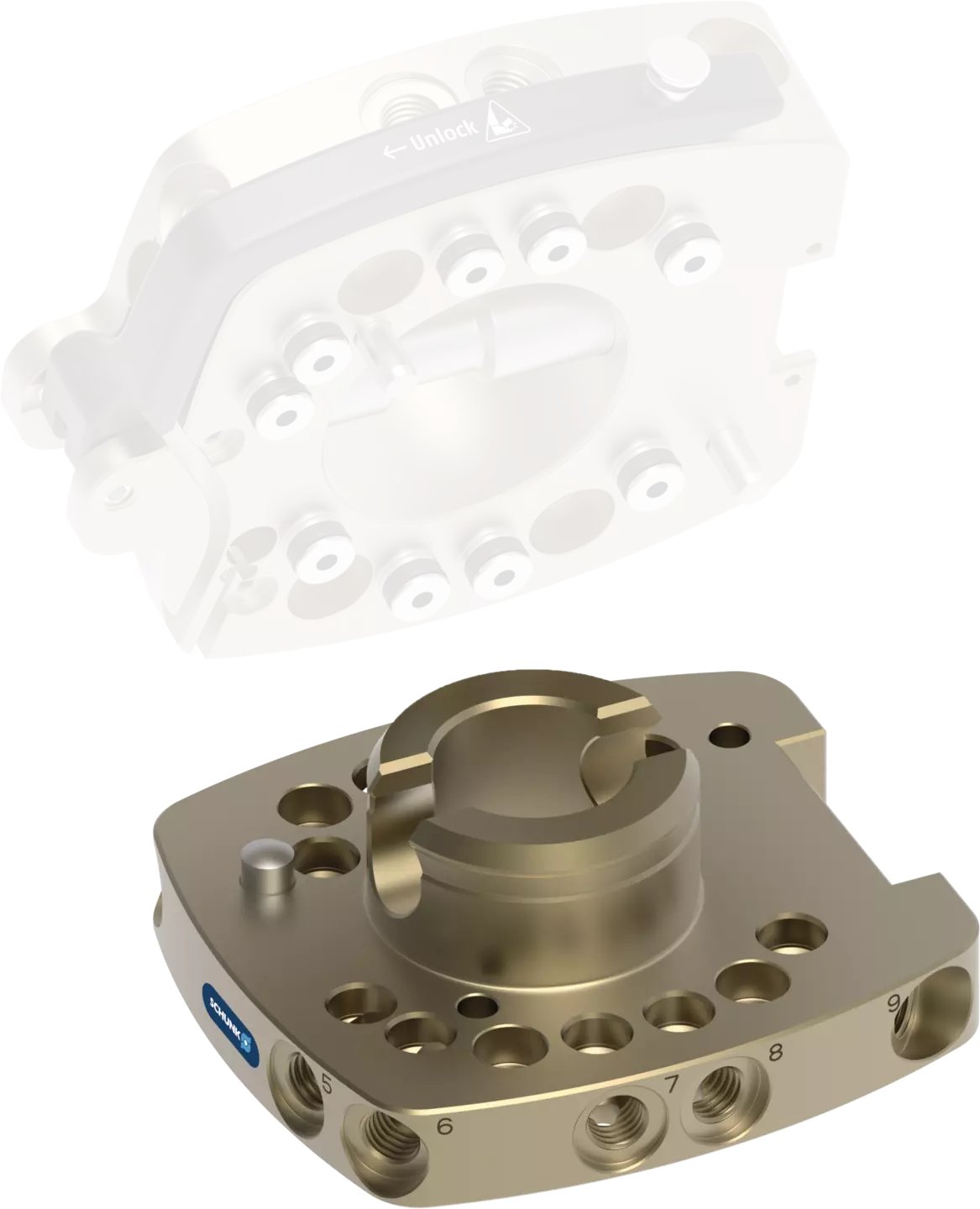 SCHUNK CMS 080-A-B Manuelles Wechselsystem