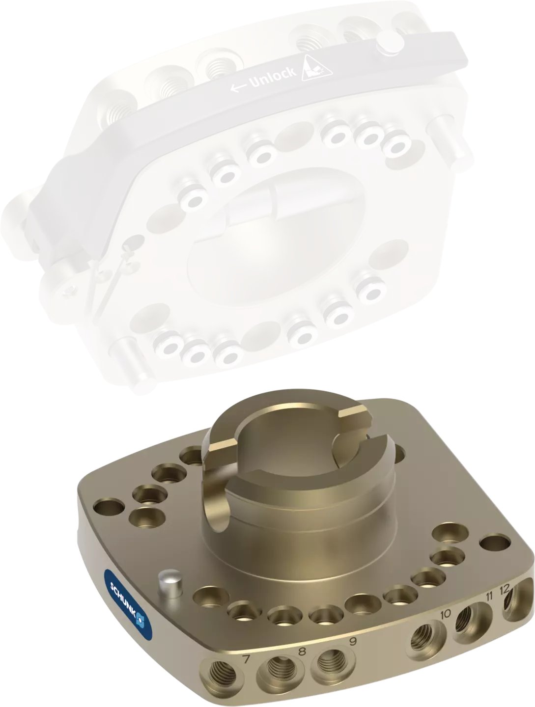 SCHUNK CMS 125-A-N Manuelles Wechselsystem